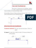 Estilos Cotas Con Tolerancias - Cad