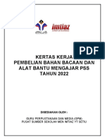 Kertas Kerja Pembelian Buku Pss 2022