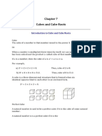 Cube and Cube Roots Class 8 Notes