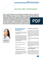 Bilan Étiologique Des AVC Ischémiques: Le Dossier