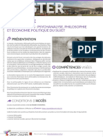 Psychanalyse Philosophie Et Economie Politique Du Sujet - Ppeps