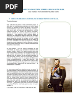 Práctica Calificada Sobre La Revolución Rusa