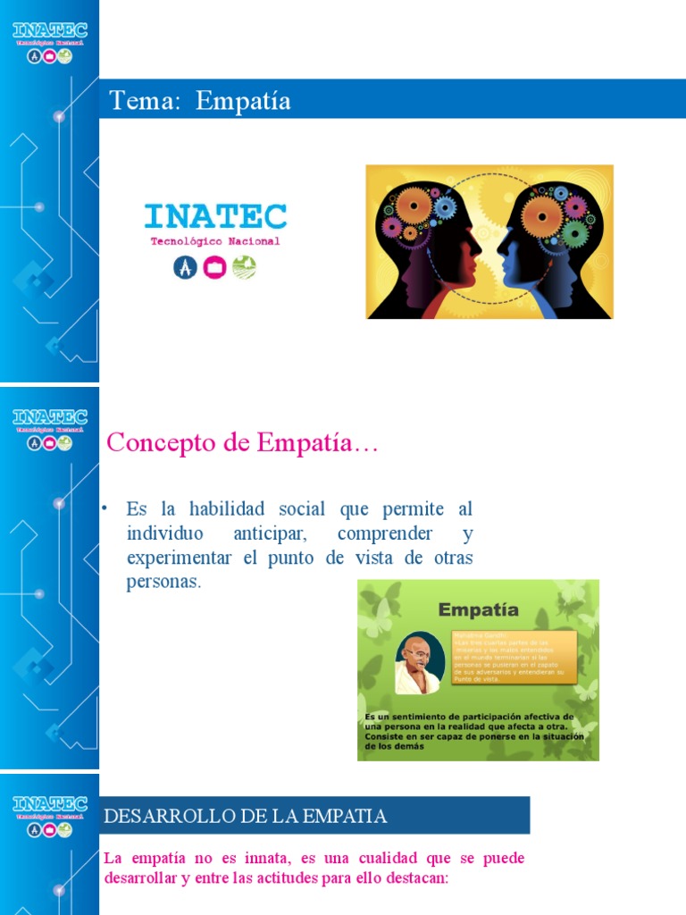 Desarrollo y Tipos de Empatía | PDF | Empatía | Las emociones