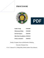 Study Paperwork Entitled PROCESSOR