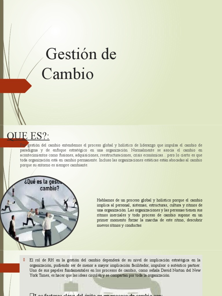 Estrategias Efectivas de Gestión del Cambio | PDF | Comportamiento