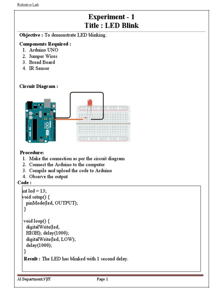 Robotics Part 1 | PDF | Arduino | Rgb Color Model