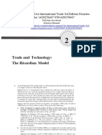 International Trade 3rd Edition Feenstra Taylor Solution Manual