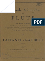 Taffanel & Gaubert, Methode de Flute - COMPLETO