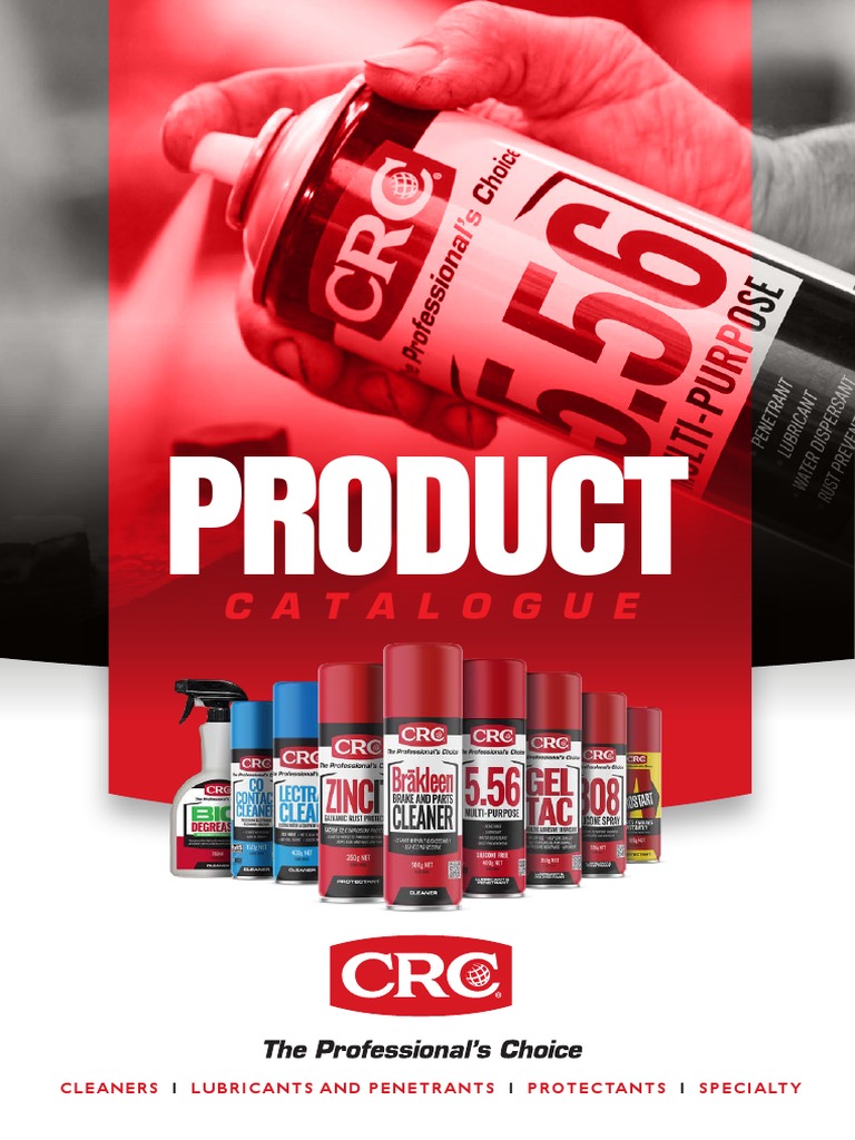 CRC Product Catalogue Overview | PDF | Corrosion | Rust