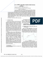 Perturb and Observe MPPT Algorithm of Photovoltaic System A Review