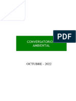 CONVERSATORIO AMBIENTAL Oct22