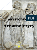Arystofanes - Acharnejczycy