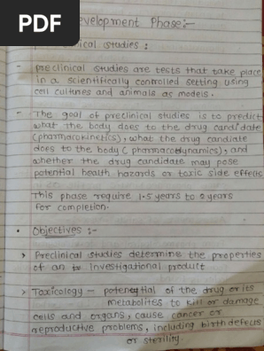 Clinical notes 