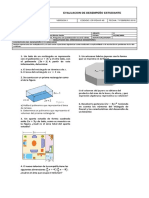 Bimestral de Matemáticas Grado 8