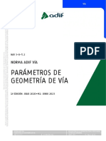 NAV 3052 - ED1M1 - Geometría de La Vía