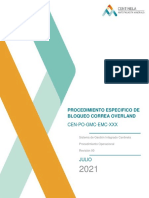 Procedimiento Especifico de Bloqueo Correa Overland 2021 Rev0