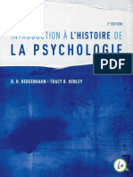 Introduction À L'histoire de La Psychologie