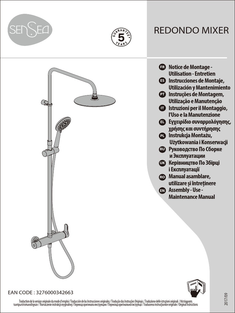 Conjunto Ducha C Grif Sensea Redondo | PDF