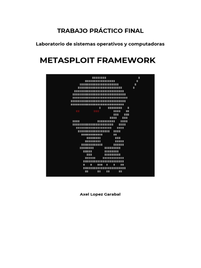 Guía Completa de Metasploit Framework | PDF | Tecnologías de la ...