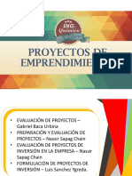 Proyectos de Emprendimiento