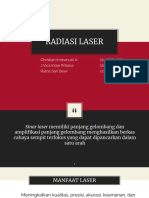 Presentasi Radiasi Laser