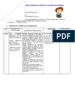 Sesion de Refuerzo Leemos El Cuento El Alumno Misterioso