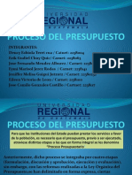 Proceso Del Presupuesto