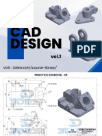 CAD Practice Exercise Vol 1 1