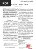 Text To Speech: A Simple Tutorial: D.Sasirekha, E.Chandra