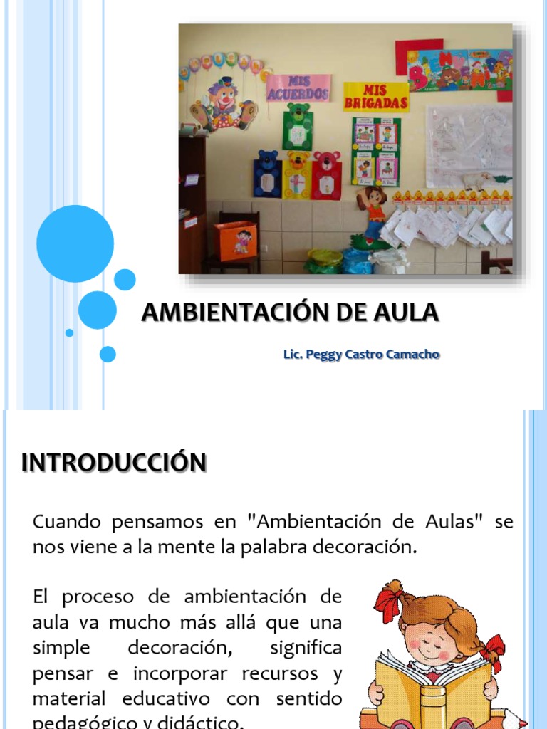 Ambientación Efectiva del Aula | PDF | Salón de clases | Aprendizaje