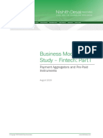 Business Model Case Study - Fintech Part I