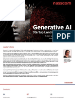 Generative AI Startup Landscape in India - Revised Version