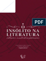 O Insólito Na Literatura