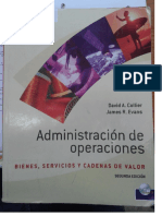 Administracion de Operaciones David A Collier Parte 1 y 2 2 PDF Free