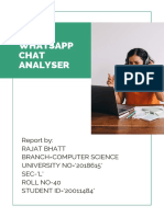 Whatsapp Chat Analyser