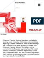 Advanced Planning