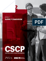 CSCP 2022 Module 7-Supply Chain Risks