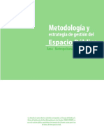 Metodologia y Estrategia de Gestion Del Espacion Publico Amss