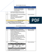 Ruta de Trabajo 16 de Marzo