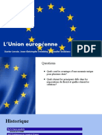 Union Européenne - Relations Économiques