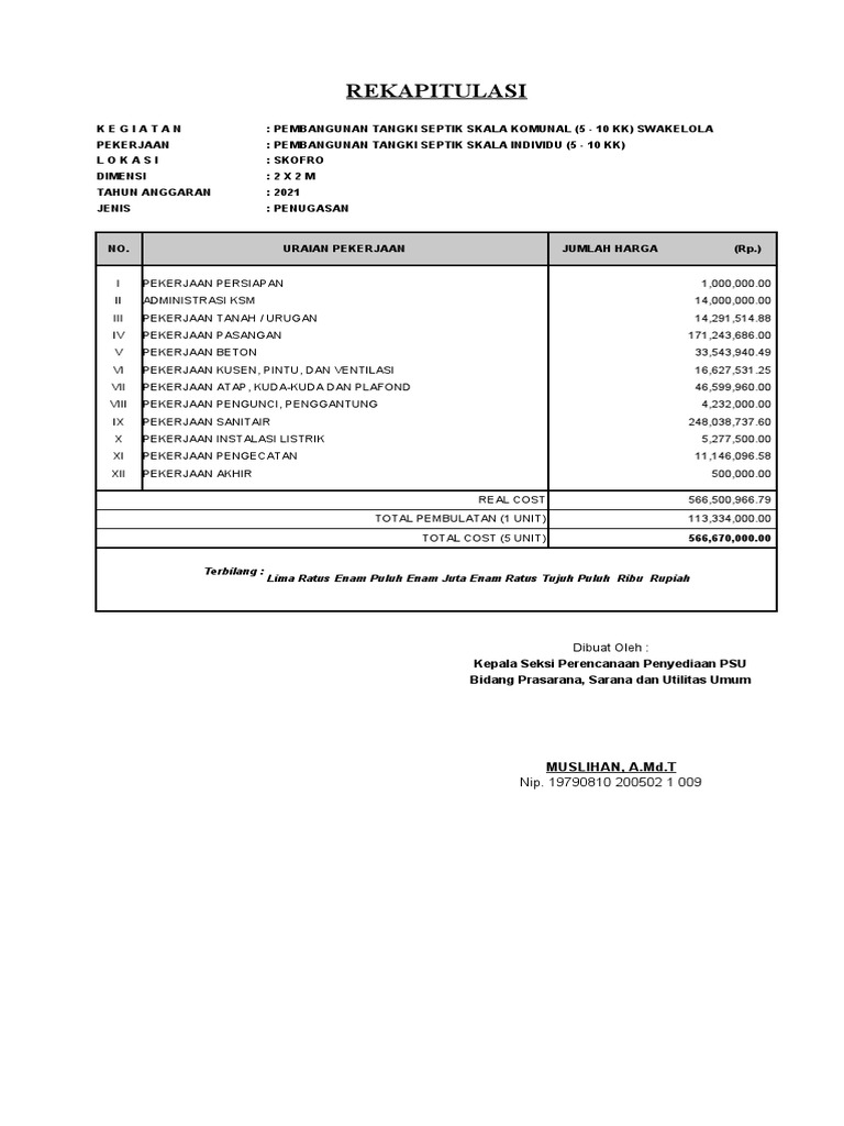 RPD Tahap 1 Petiwe | PDF