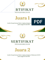 Sertifikat Juara