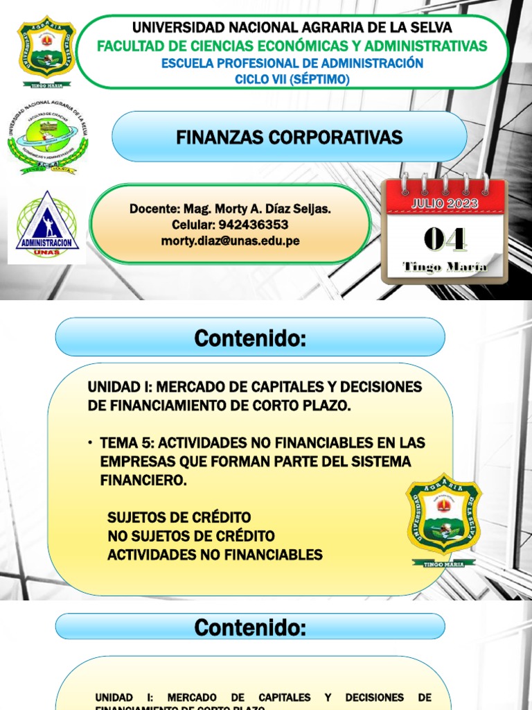 Finanzas Corporativas y Lavado de Activos | PDF | Lavado de dinero ...