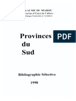 Monographies Du Province Du Sud