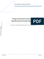 Project Information Document/ Identification/Concept Stage (PID)