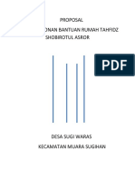 PROPOSAL Rumah Tahfidz