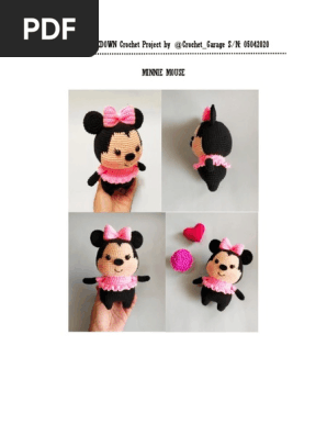 Crochet Garage - Minnie Mouse