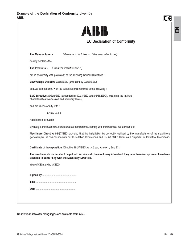 Abb Ch&en | PDF | Electric Motor | Bearing (Mechanical)