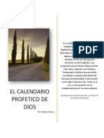 El Calendario Profetico de Dios