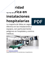 Seguridad Eléctrica en Instalaciones Hospitalarias